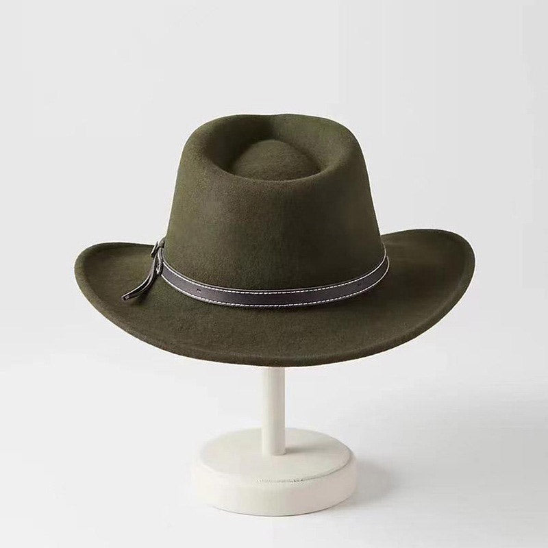 men's woolen jazz hat, view 6 - MRSLM