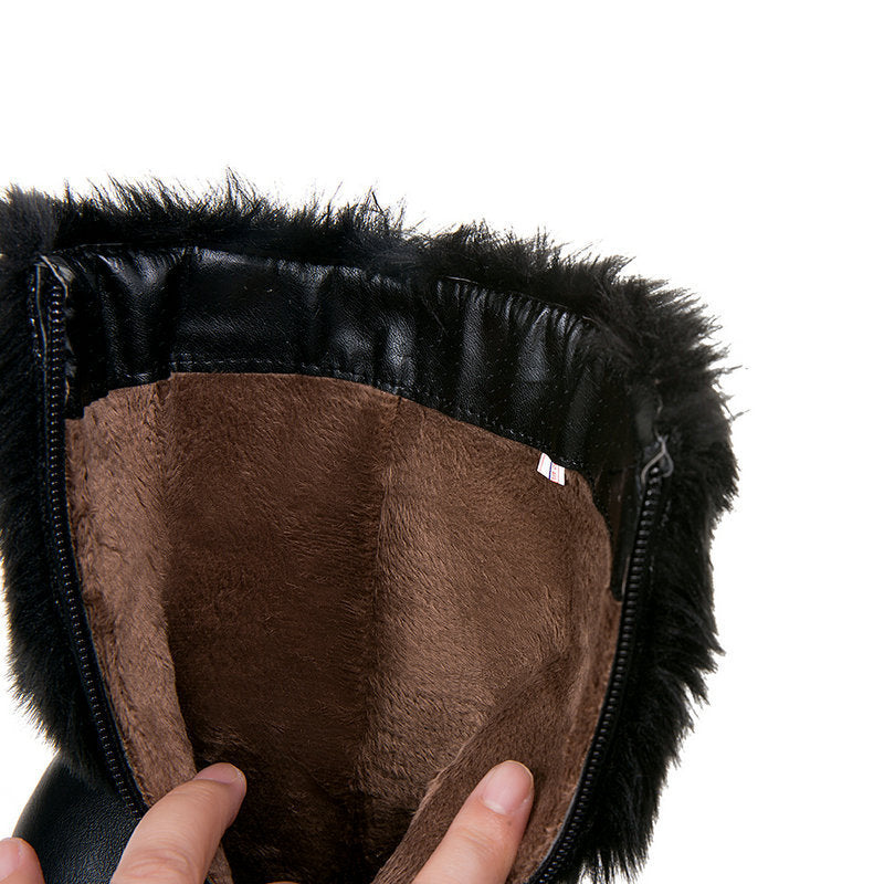 Short chunky heel booties, view 5 - MRSLM