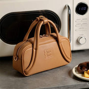 mini bowling bag with litchi pendant - MRSLM