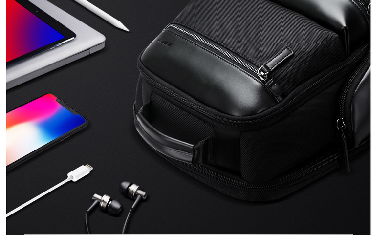 usb charging computer backpack, view 5 - MRSLM