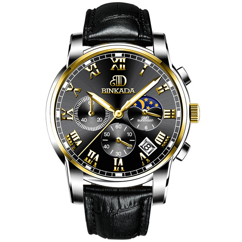 men's fashion quartz watch, view 10 - MRSLM