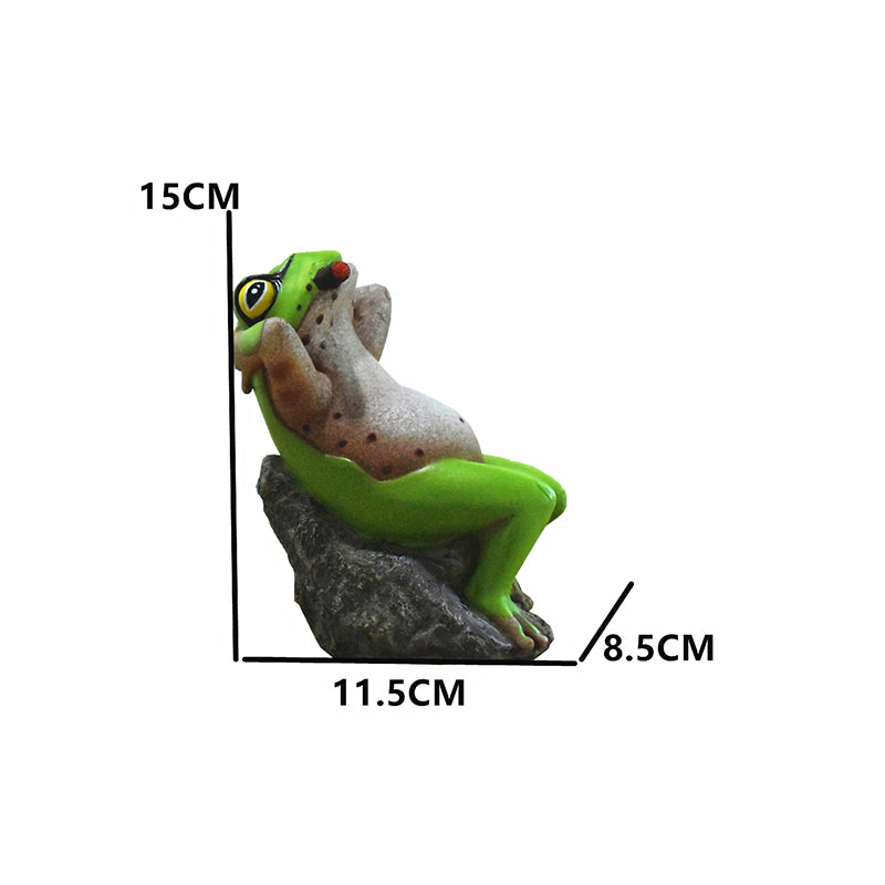 creative frog garden decoration, view 4 - MRSLM
