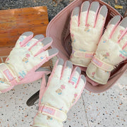 fleece-lined touch screen gloves, view 3 - MRSLM