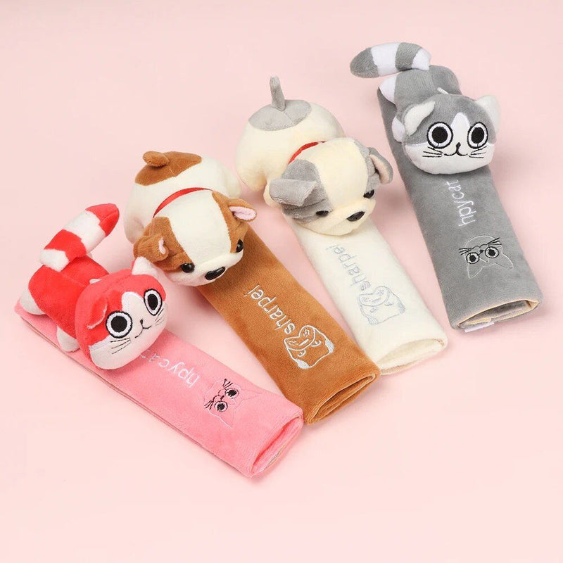 3D cartoon car seat belt shoulder pad, view 6 - MRSLM