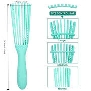 detangling hair brush for curly hair, view 10 - MRSLM