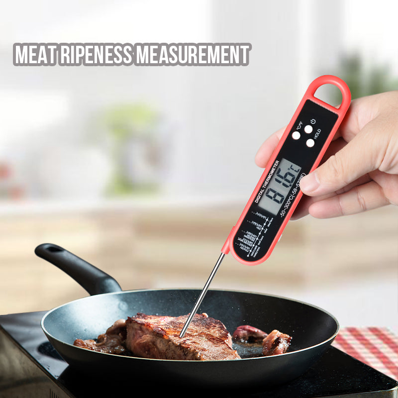 digital kitchen thermometer with probe, view 6 - MRSLM