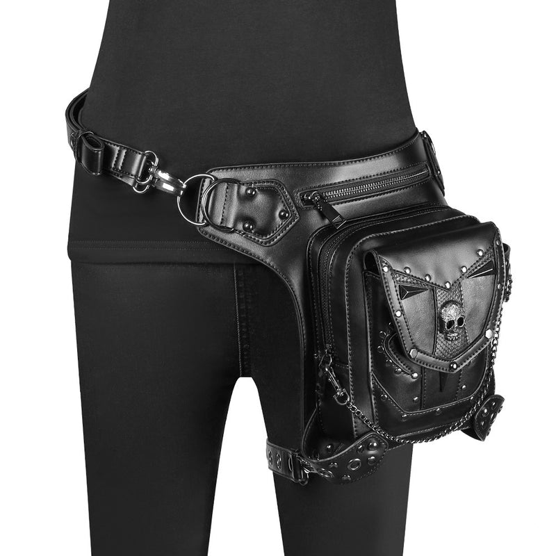Punk skull chain crossbody bag - MRSLM