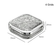travel mini portable pill box, view 2 - MRSLM
