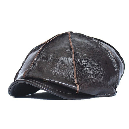first layer cowhide beret - MRSLM