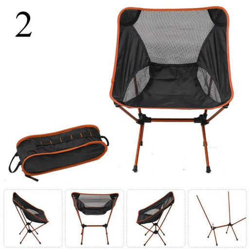ultralight folding chair, view 4 - MRSLM