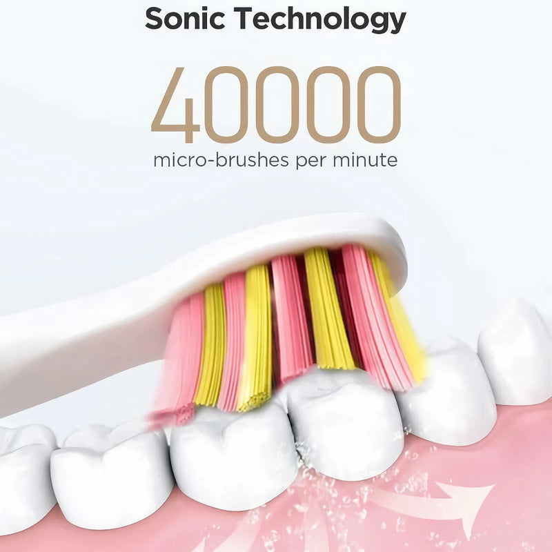 electric sonic toothbrush, view 8 - MRSLM