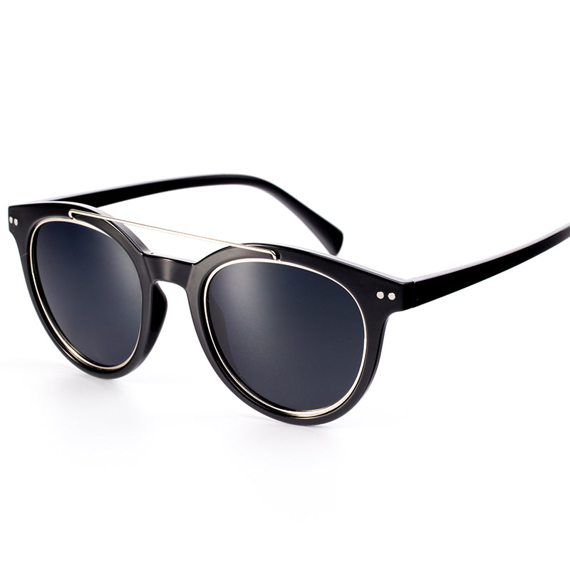 Polarized round sunglasses, view 3 - MRSLM