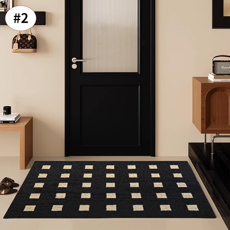 Retro pattern non-slip door mat, view 5 - MRSLM