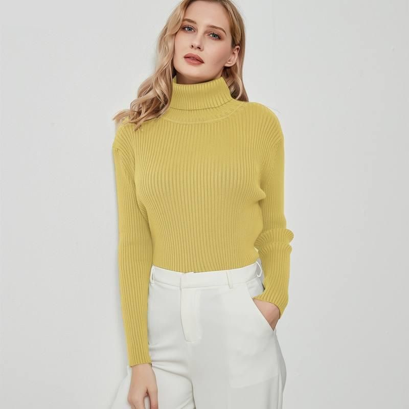 women's turtleneck sweater, view 2 - MRSLM