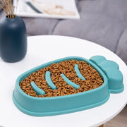 carrot design slow feeder bowl, view 8 - MRSLM