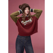 christmas hooded sweater for women, view 3 - MRSLM