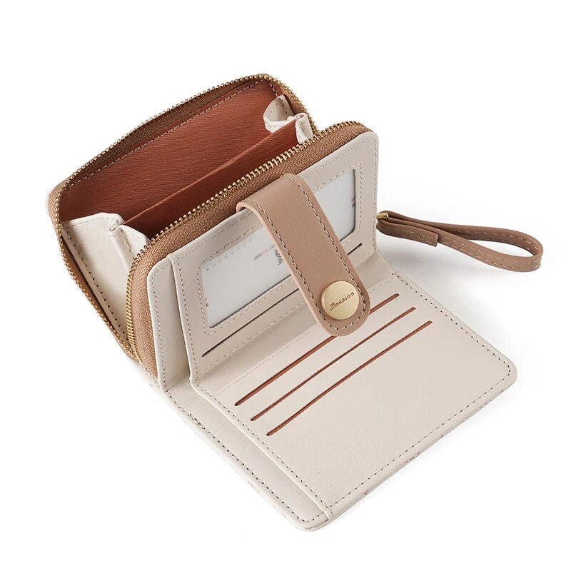 Cute cat compact wallet, view 12 - MRSLM