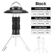 rechargeable magnetic camping lantern, view 2 - MRSLM