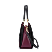 large capacity leather tote bag, view 3 - MRSLM