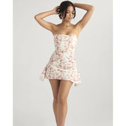women's backless strapless dress, view 5 - MRSLM