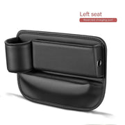 pu leather car seat gap organizer, view 4 - MRSLM