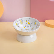 cartoon ceramic cat bowl, view 7 - MRSLM