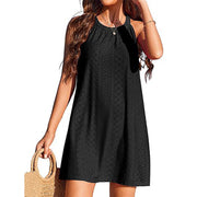 halter sleeveless vest beach dress, view 2 - MRSLM