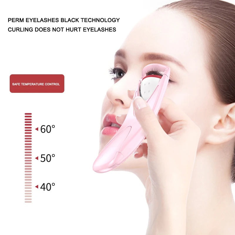 portable electric heated eyelash curler, view 6 - MRSLM