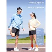 breathable uv protection hooded running jacket, view 12 - MRSLM