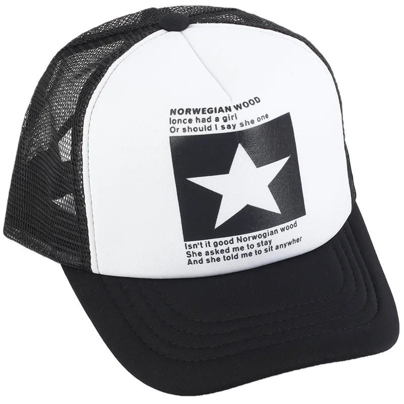 summer mesh baseball cap, view 4 - MRSLM