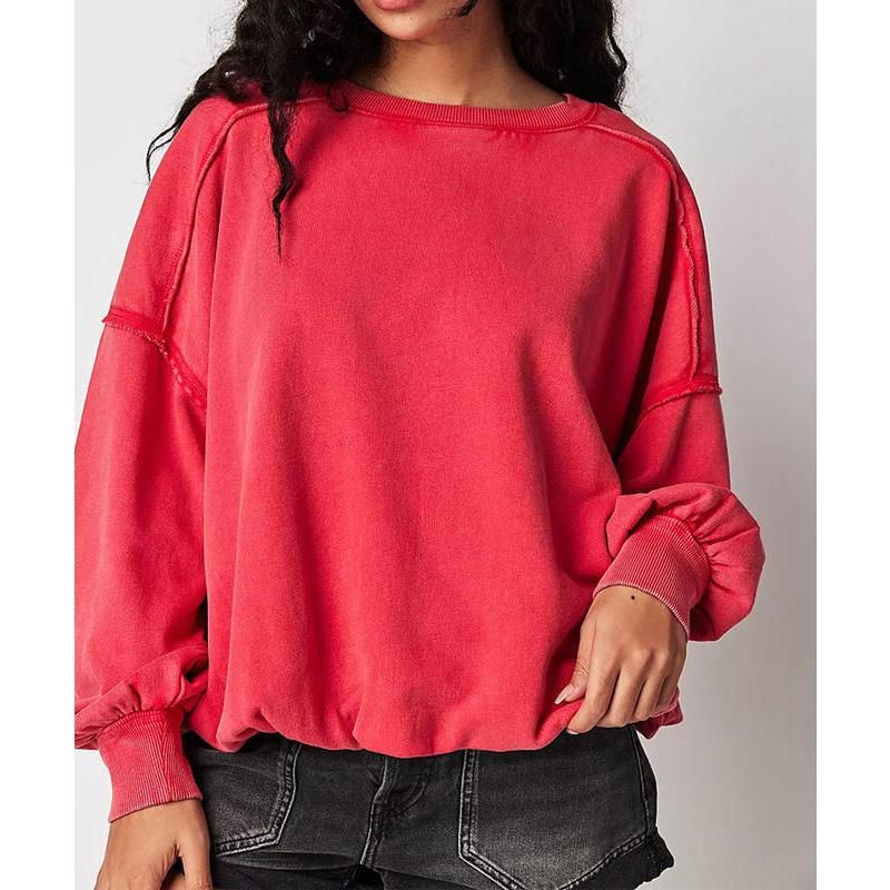 oversized long sleeve hoodie, view 4 - MRSLM