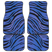 zebra print car floor mats, view 2 - MRSLM