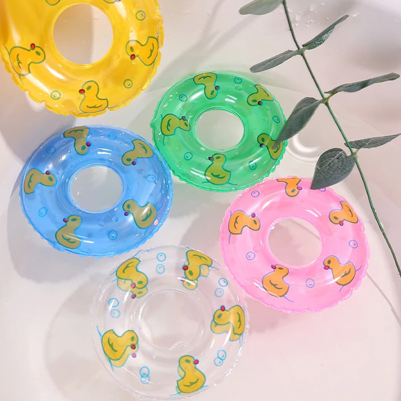 kids' mini swim ring bath toys, view 3 - MRSLM