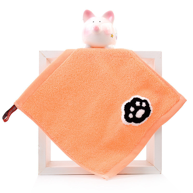 cartoon panda jacquard cotton baby face towel, view 3 - MRSLM