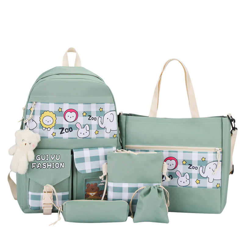 five-piece schoolbag set, view 15 - MRSLM