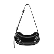 shoulder and crossbody baguette bag, view 4 - MRSLM