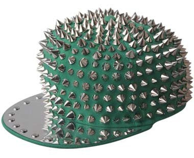 punk pointed rivet hip hop hat, view 6 - MRSLM