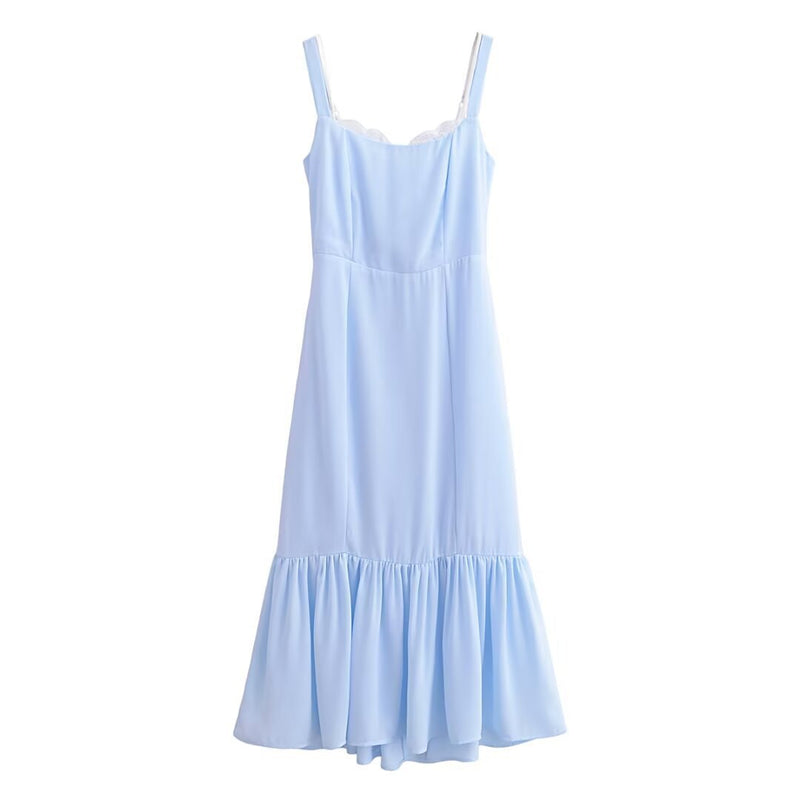 lace suspender dress, view 7 - MRSLM