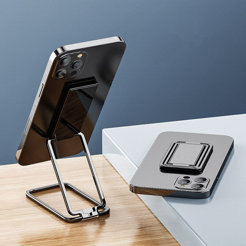rotating metal finger ring phone holder, view 2 - MRSLM