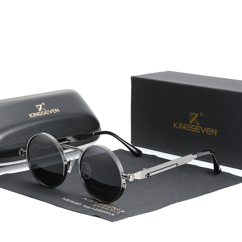 gothic steampunk sunglasses, view 5 - MRSLM