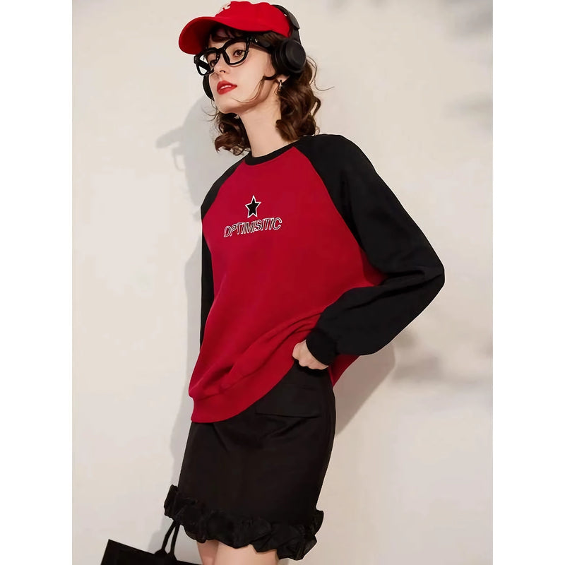 Embroidered sweatshirt, view 3 - MRSLM