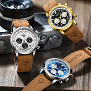 men's sports chronograph watch, view 7 - MRSLM