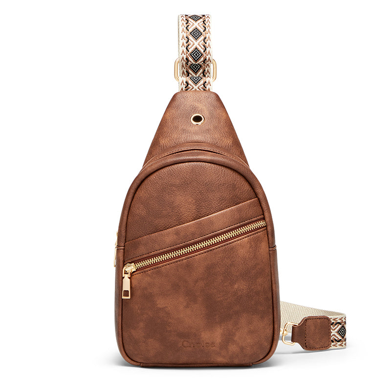 Women's crossbody sling bag, view 3 - MRSLM