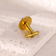 Pearl cufflinks for men, view 5 - MRSLM