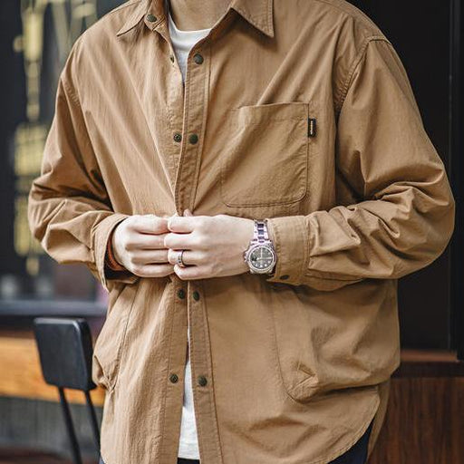 men's waterproof casual shirt - MRSLM