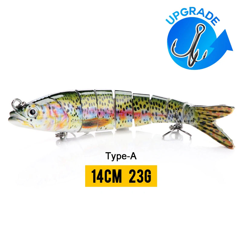 sinking wobblers fishing lures, view 8 - MRSLM