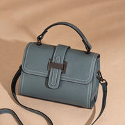 leather crossbody shoulder bag, view 6 - MRSLM