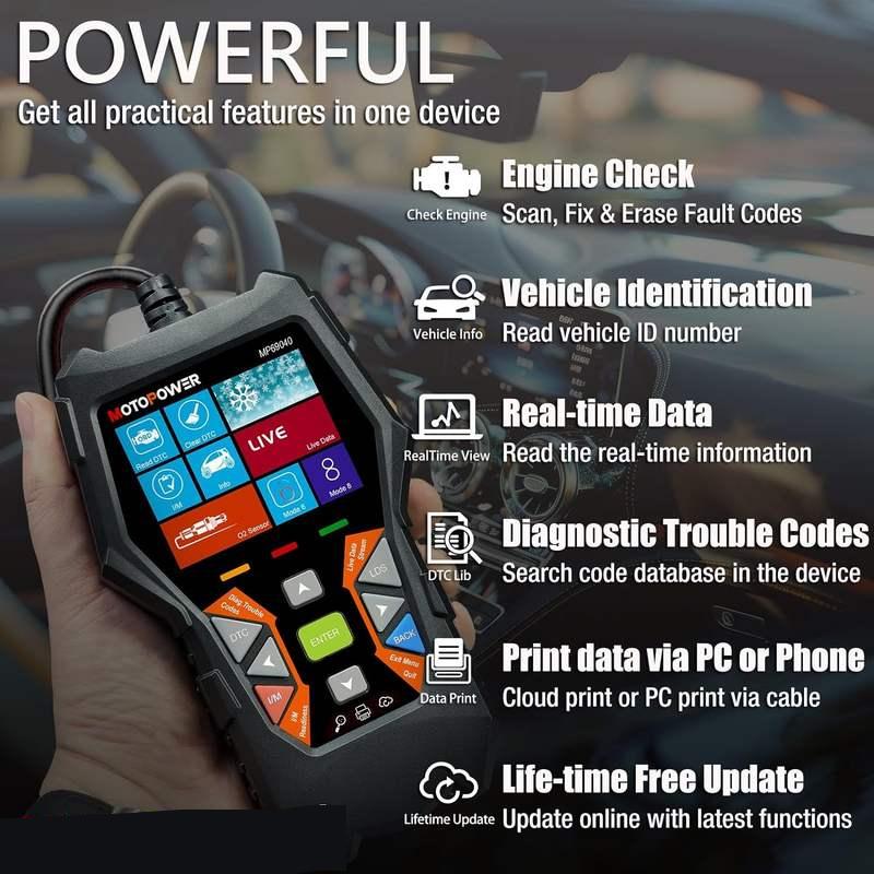car obd2 scanner diagnostic tool, view 5 - MRSLM