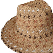 retro western straw hat, view 5 - MRSLM