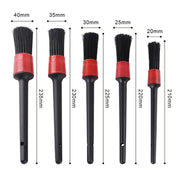 5-piece car detailing brush set, view 2 - MRSLM